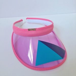 Women summer sun visor plastic hat sun